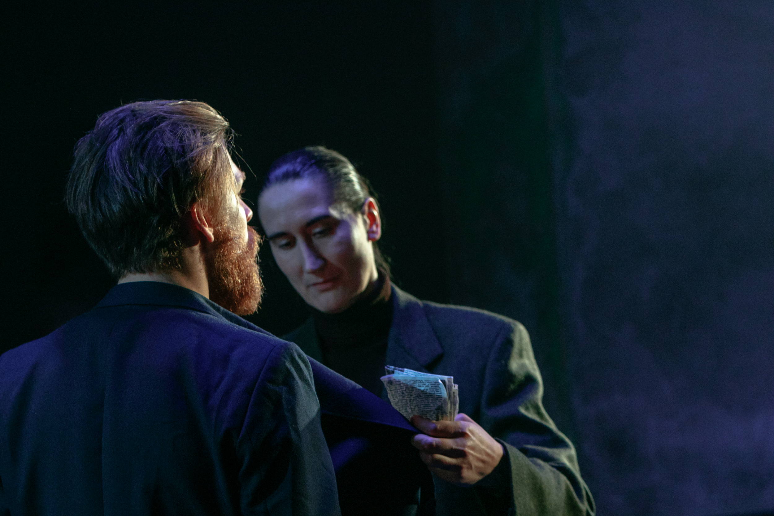 Skats no izrādes "Zvēri ir nemierīgi" // Foto – Kristīna Lāce Raibarte